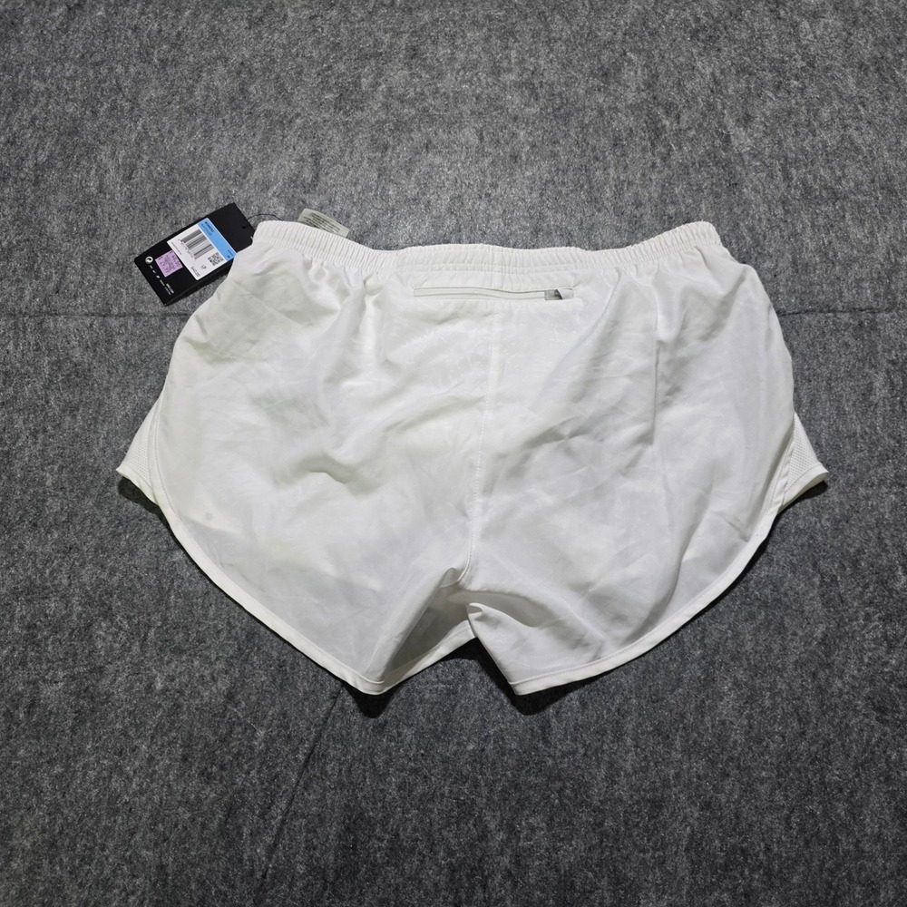 Nike Running Shorts Womens Size M White Dri-FIT Tempo AJ4713-100 - Picture 2 of 7